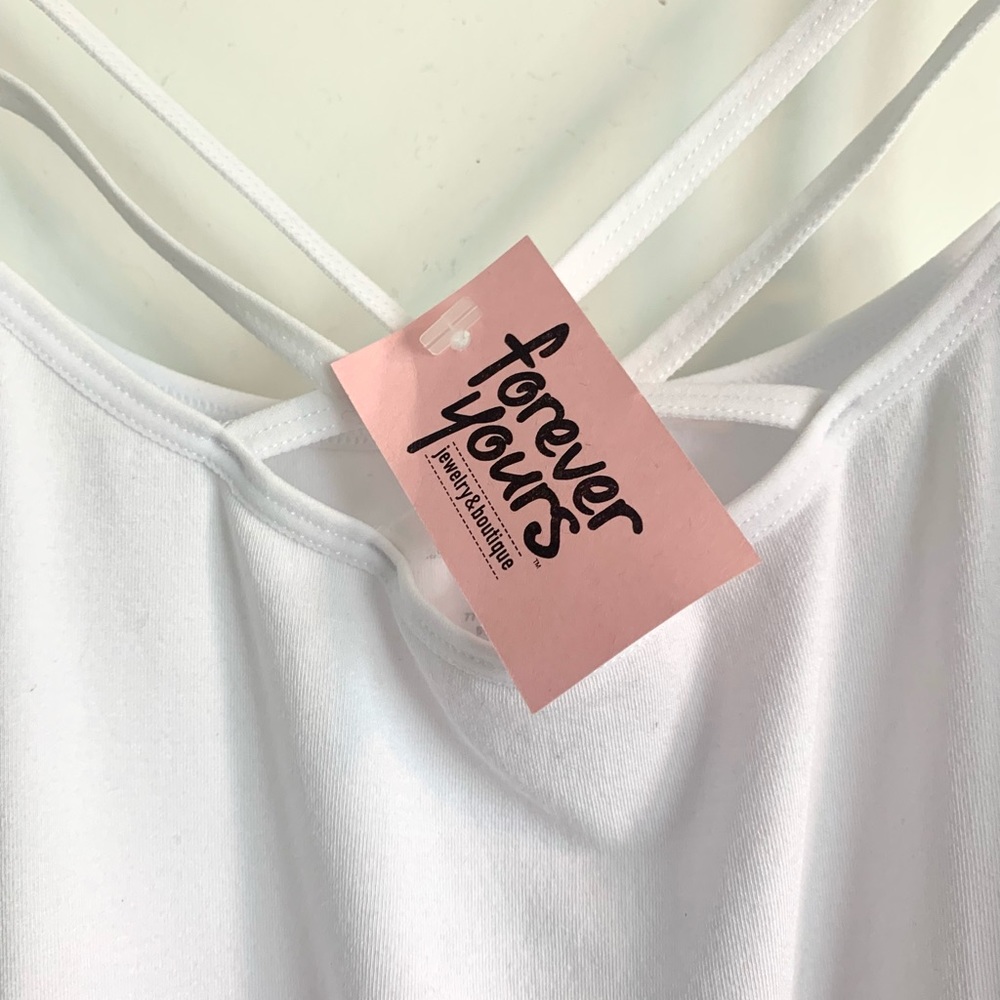 White Tank Top - Picture 3 of 6
